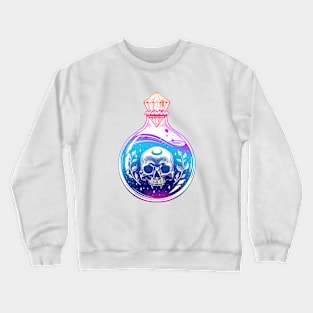 Poison. Vampire Skull Crewneck Sweatshirt